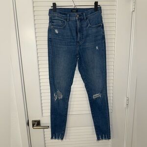 Express Skinny High Rise Hyper Stretch Jeans – Size 6